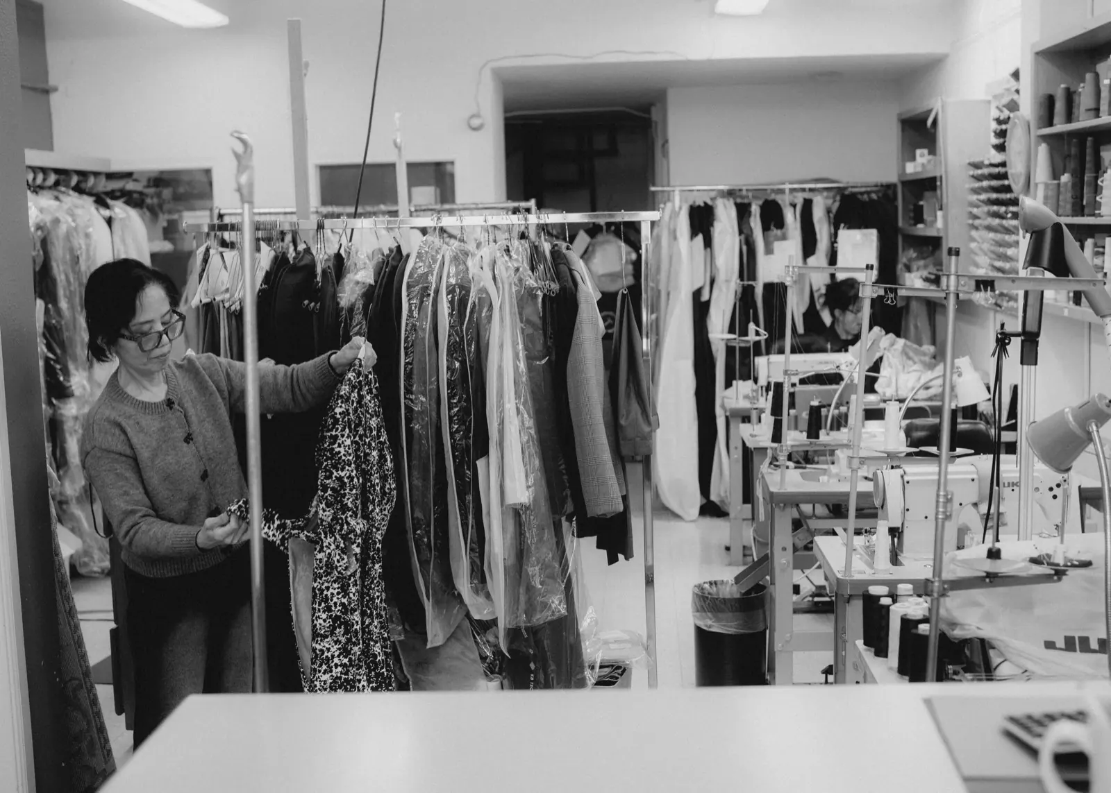 Inside the Superb Custom Tailors workshop